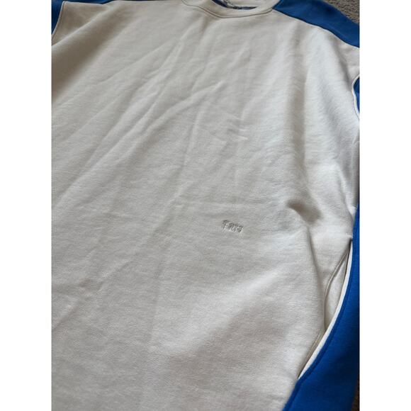 FRAME Oversized Sweatshirt Dress Jet Stream Multi Size XS/Small - Picture 14 of 14